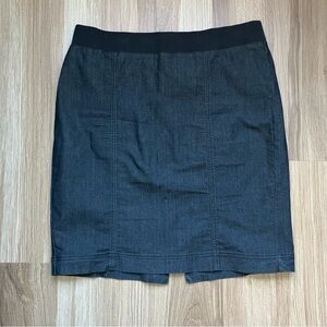 Avenue Jeans Denim Pencil Skirt